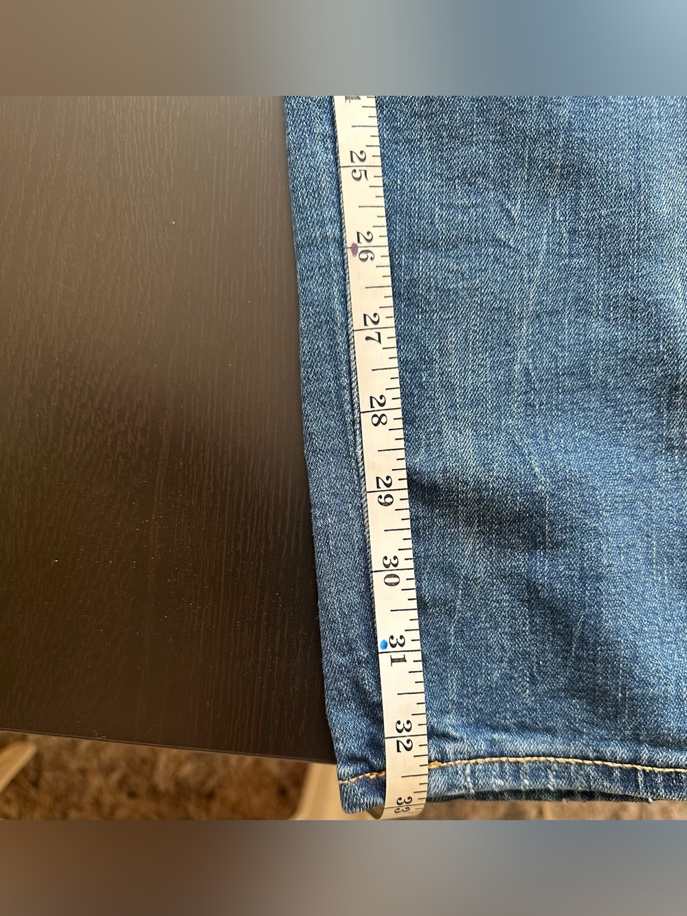 Old Navy Blue Distressed Skinny Jeans - Picture 13 of 13